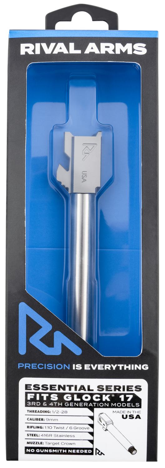 Rival Arms Essential, Rival Rara22g102d  Brl Glock17 Gen3 4 V2 Thrd Ss