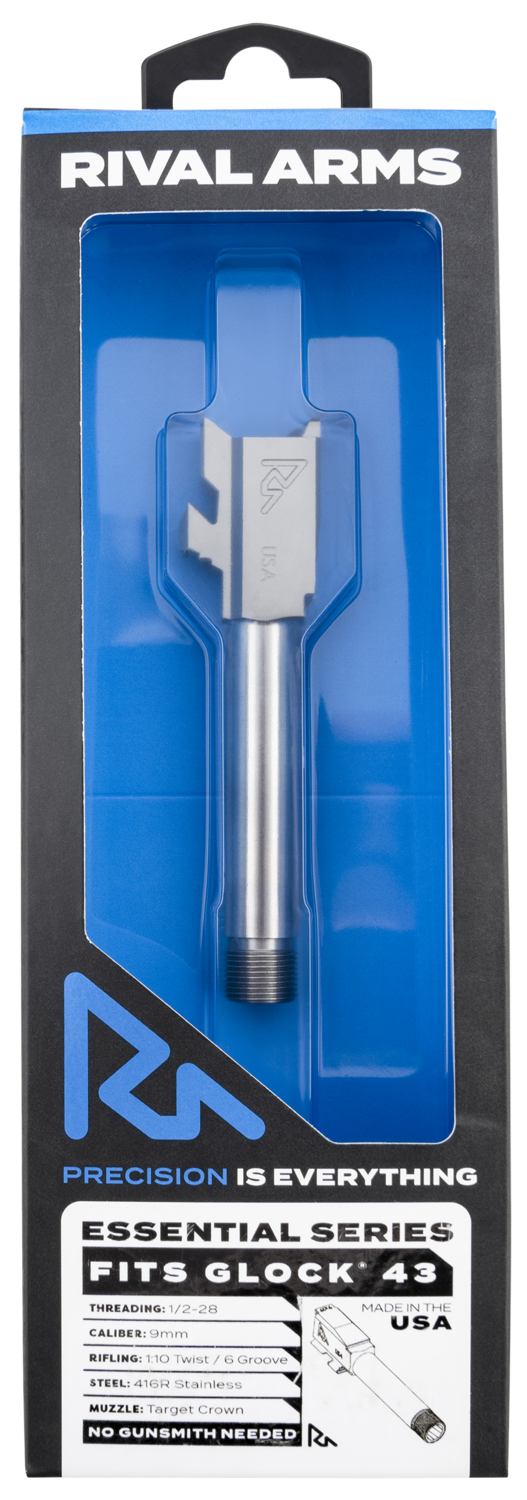 Rival Arms Essential, Rival Rara22g302d  Brl Glock43 43x V2 Thrd Ss