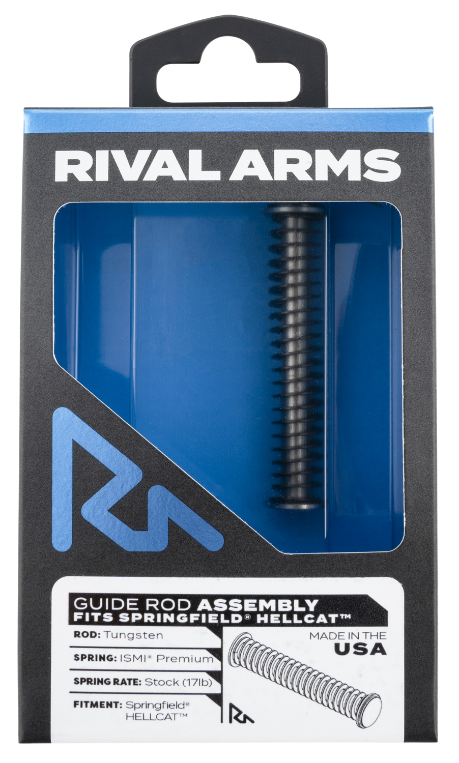 Rival Arms Guide Rod Assembly, Rival Rara50a201t  Guide Rod Asm Hellcat Tung