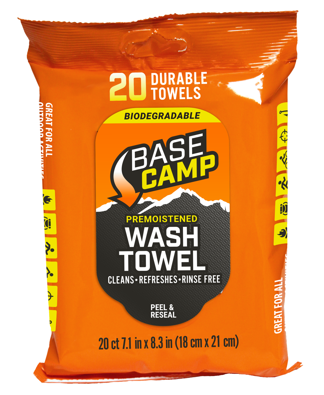 Dead Down Wind (arcus) Base Camp, Ddw 1356       Camp Wash Towels - 7" X 8"