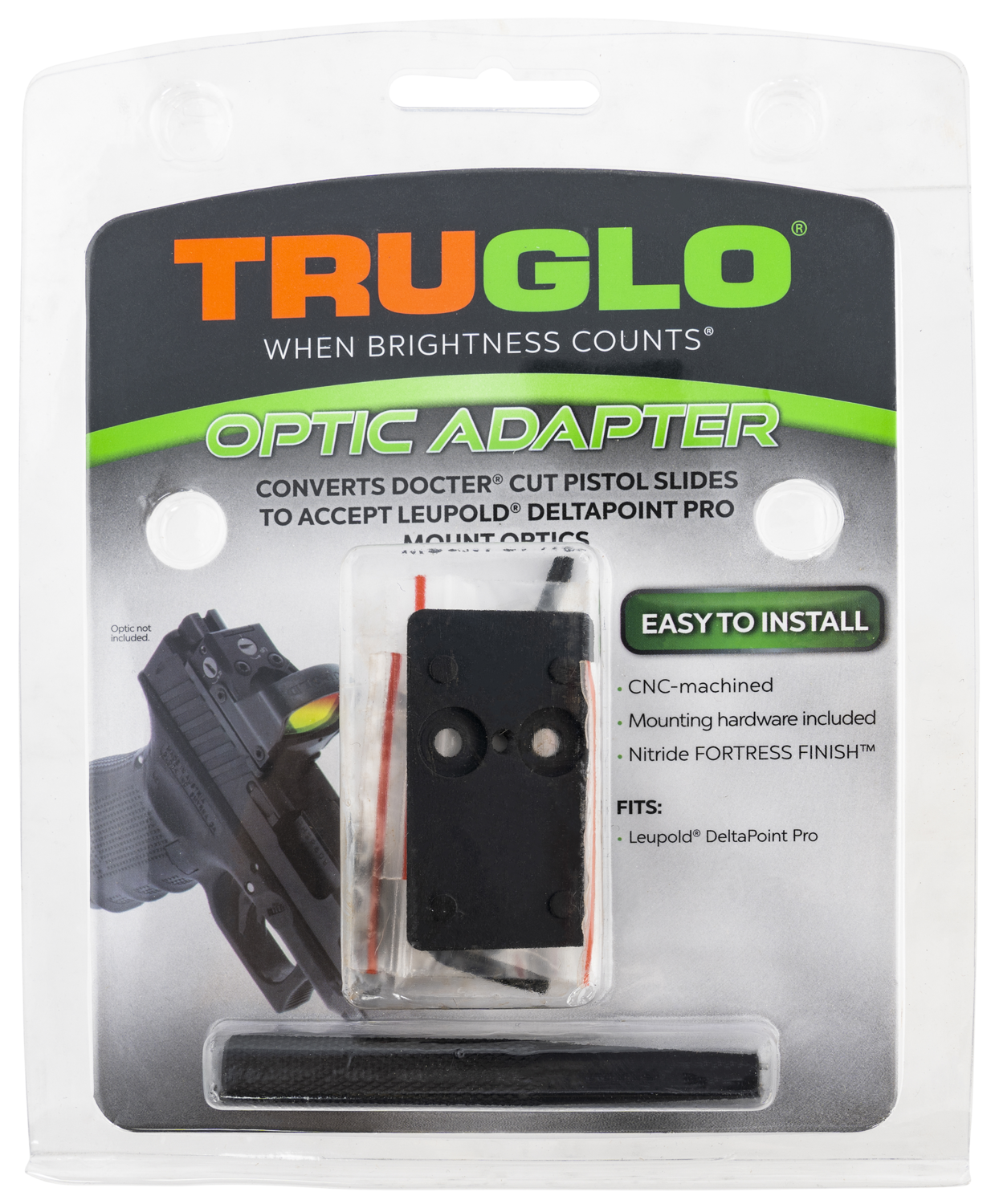 Truglo Red Dot Sight, Tru Tg-tg8952d   Mnt Adap Tg Vr Dc To Dpp