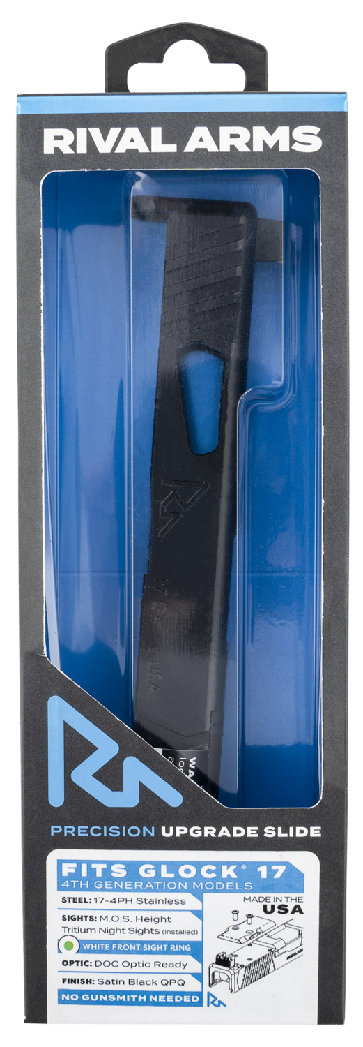 Rival Arms Precision Slide, Rival Rara11g105e Sld Mos Gl17 G4 A1 Doc Wht Blk