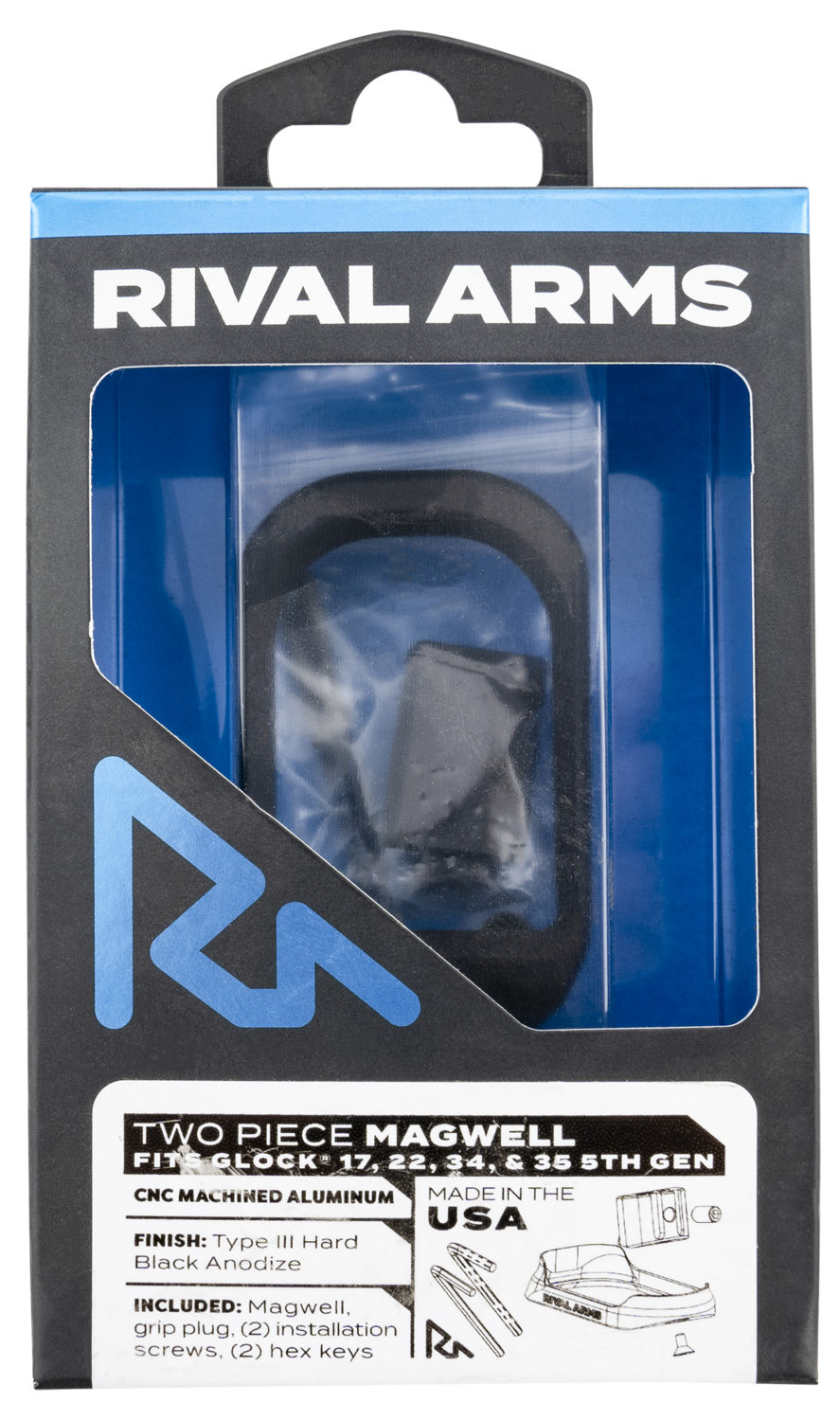 Rival Arms Two Piece Magwell, Rival Rara70g121a Magwell G17 Gen5 Blk