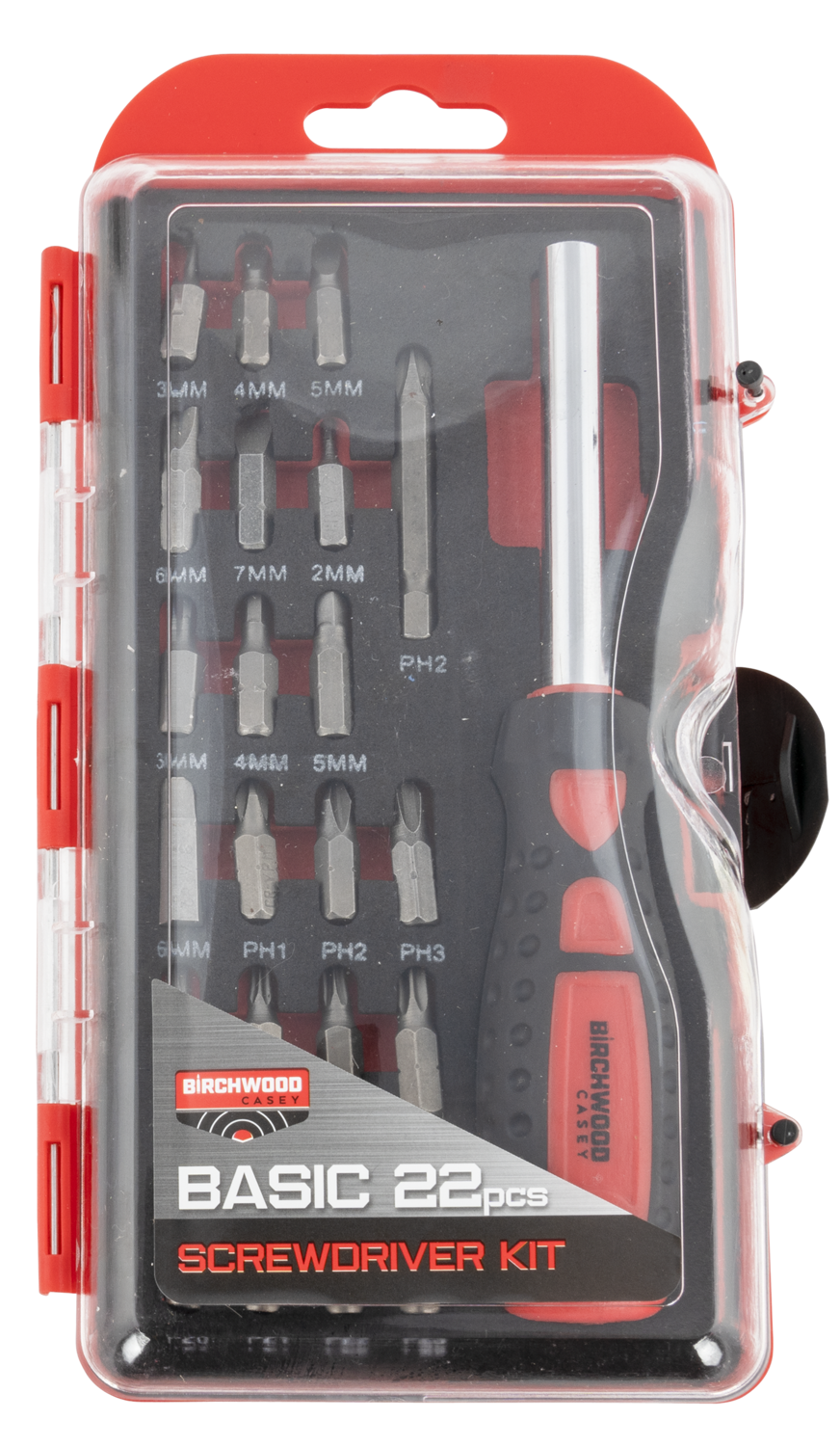 Birchwood Casey Basic Screwdriver Kit, Bir Bsds           Basic Screwdriver Set 22pc