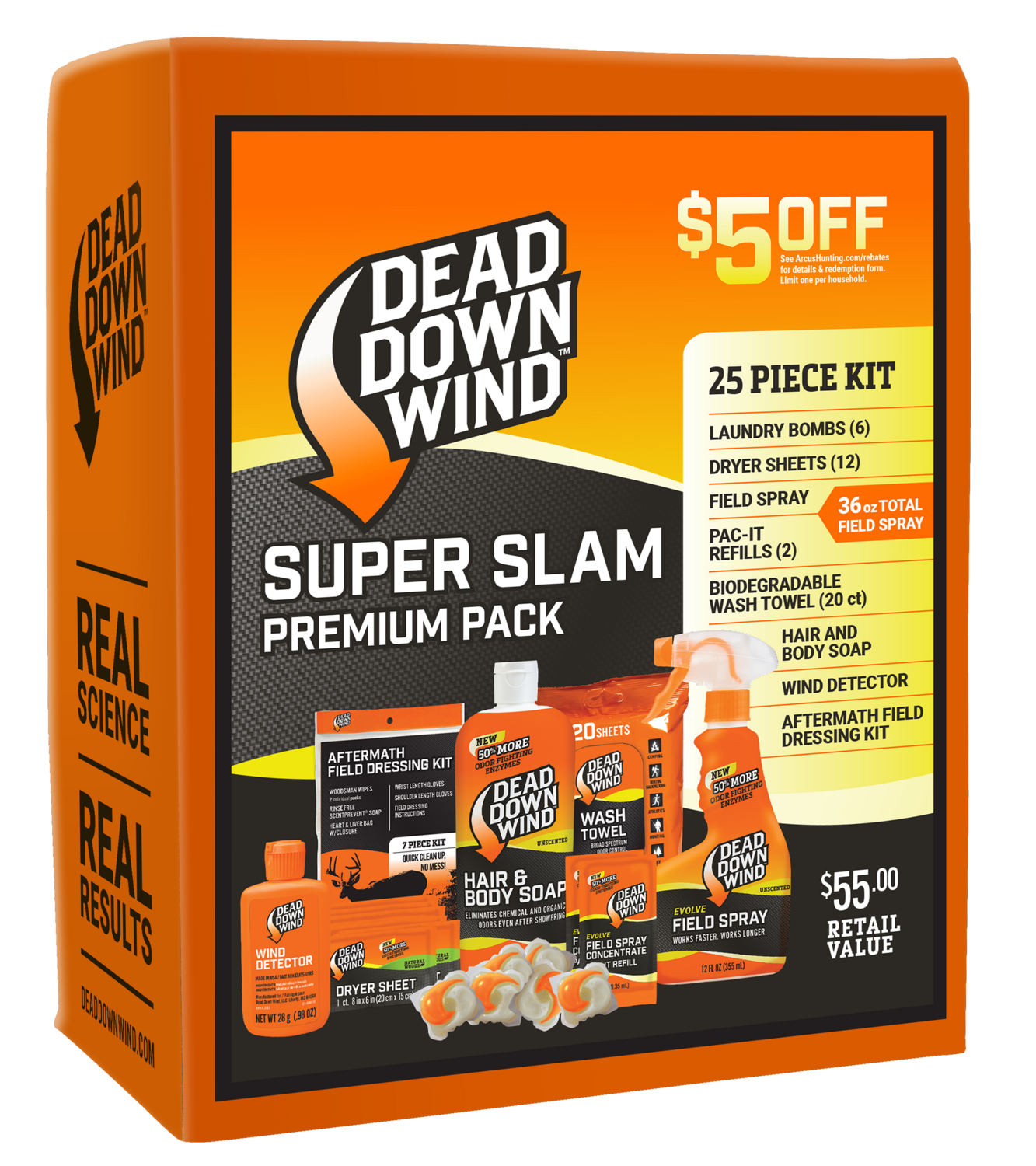 Dead Down Wind (arcus) Super Slam Premium Kit, Ddw 208118     Super Slam 25 Piece Box Kit
