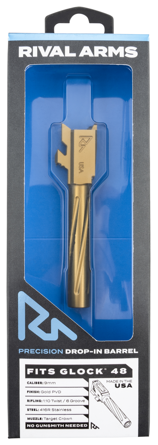 Rival Arms Precision, Rival Rara20g801e  Brl Glock48 V1 Gld
