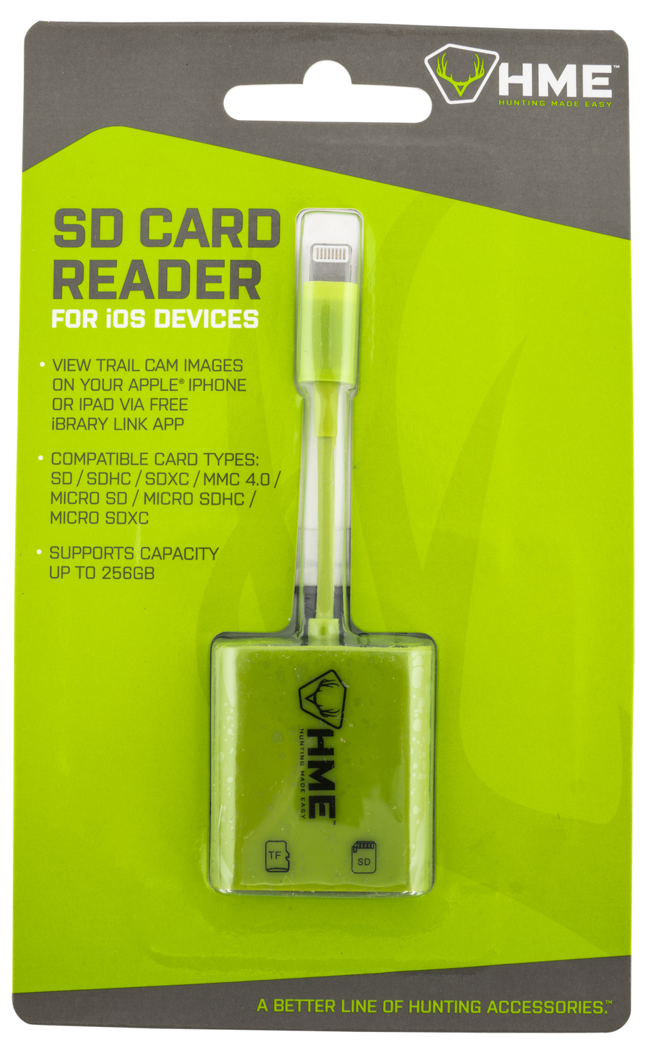 Hme Memory Card Reader, Hme Hme-sdcrios    Sd Card Reader For Ios