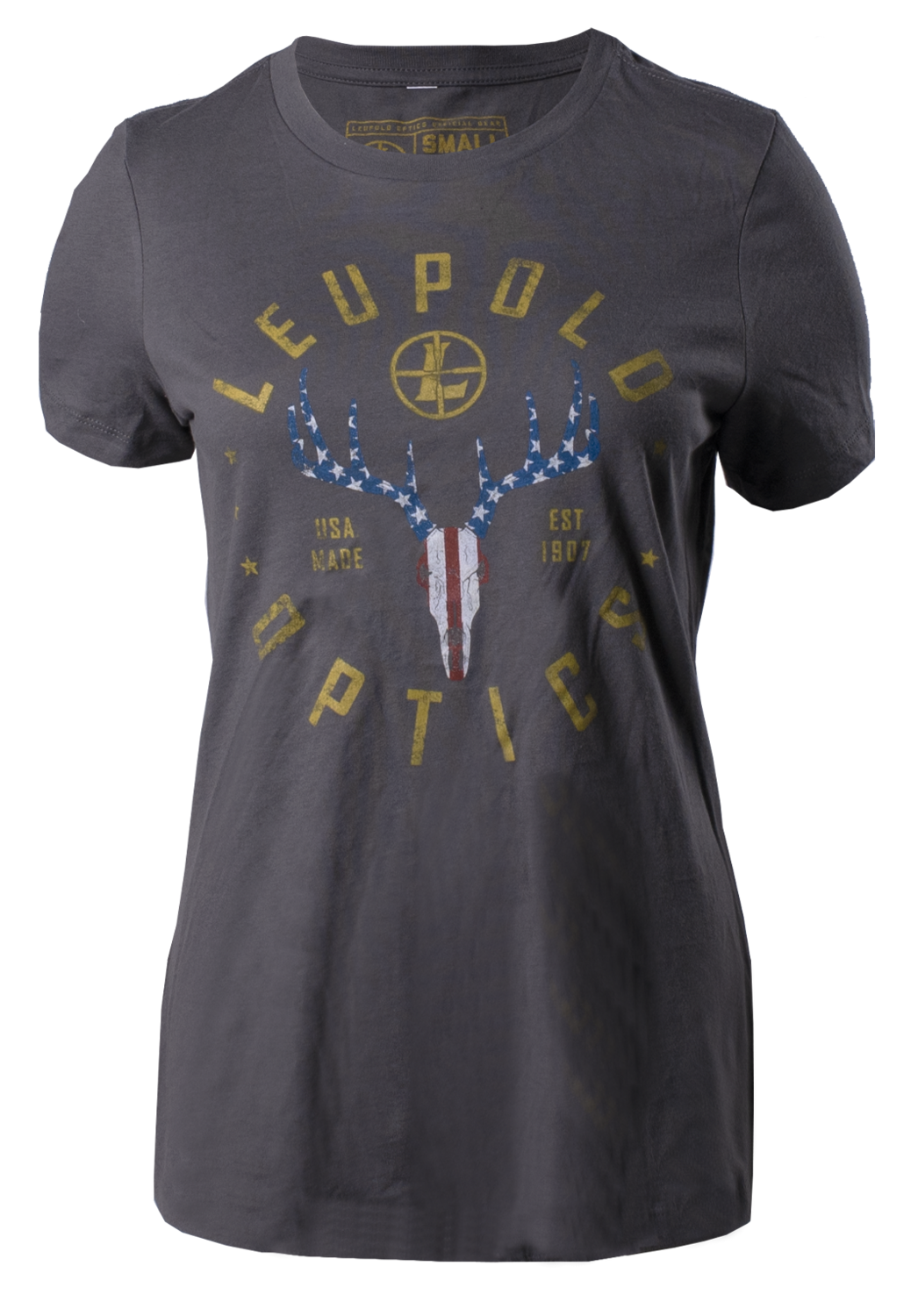 Leupold American Whitetail, Leu 179152 Am Whitetail       Tee Xl Womens Grey