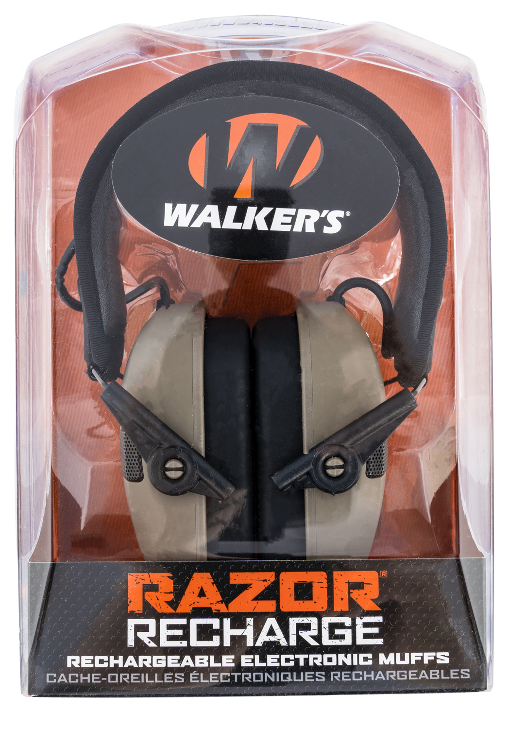 Walkers Game Ear Razor Rechargeable, Wlkr Gwp-rsemrc-fde    Razr Muff Rechargeable Fde