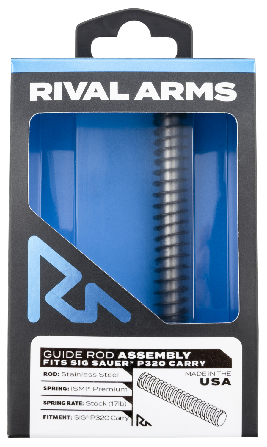 Rival Arms Guide Rod Assembly, Rival Rara50s301s  Guide Rod Asm Sig P320 Ca Ss