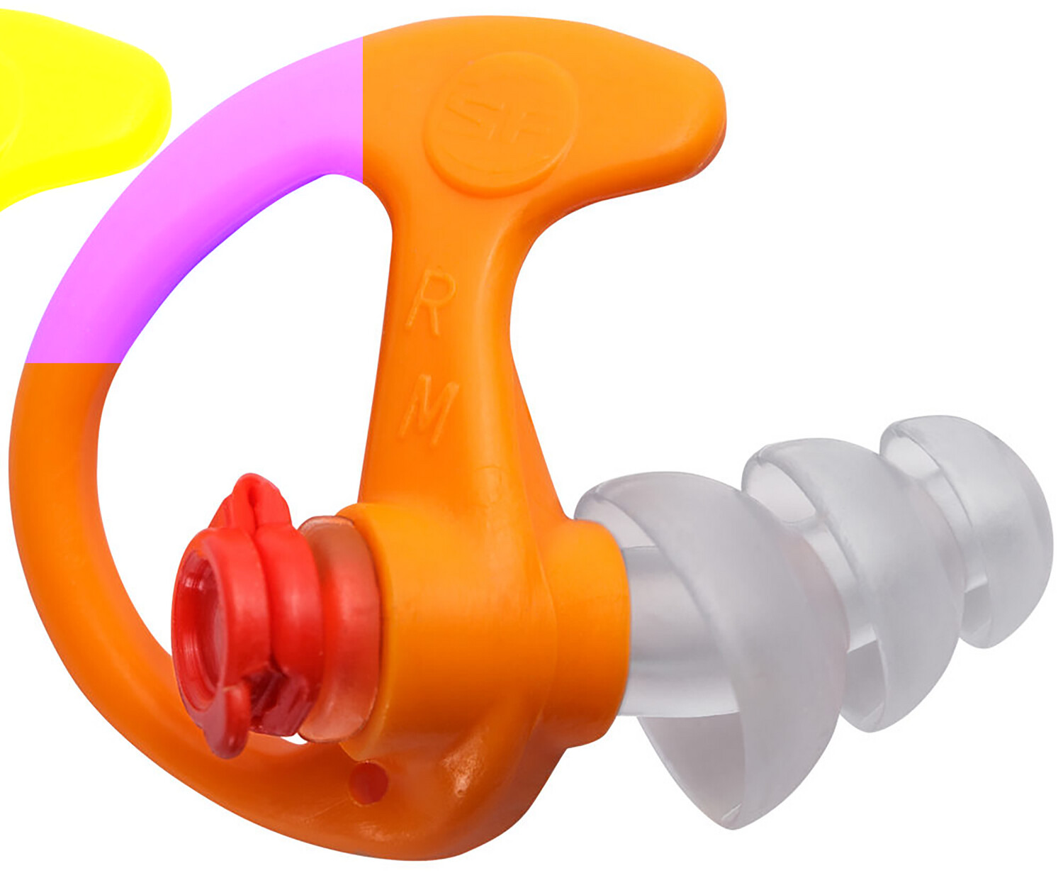 Surefire Ep4, Sf Ep4-or-mpr      Trp Flanged Earplugs Md Orange