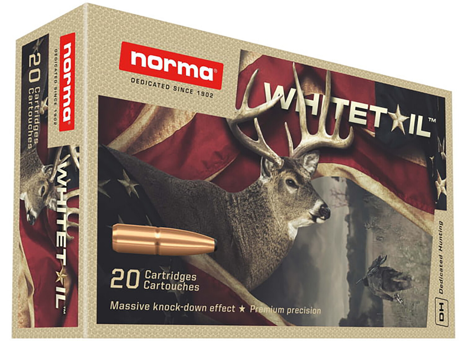 Norma Ammunition (ruag) Dedicated Hunting, Norma 20177412 300win   150 Psp Whitetail    20/10