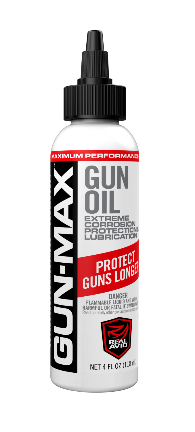 Real Avid/revo Gun-max, Avid Avbmgo4l     Gun Max Gun Oil  4oz Bottle
