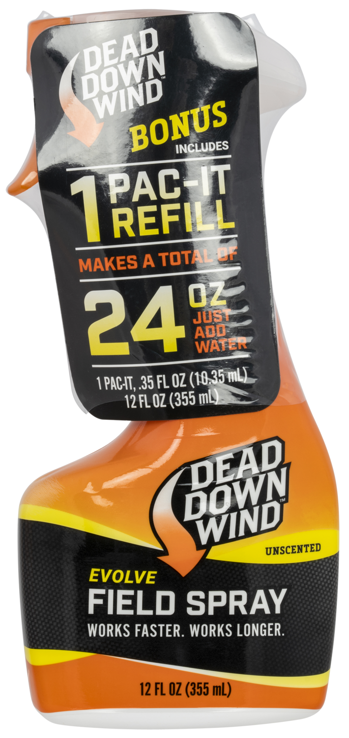 Dead Down Wind (arcus) Evolve Field Spray, Ddw 1312418    Field Spray & Pac-it Refill Combo