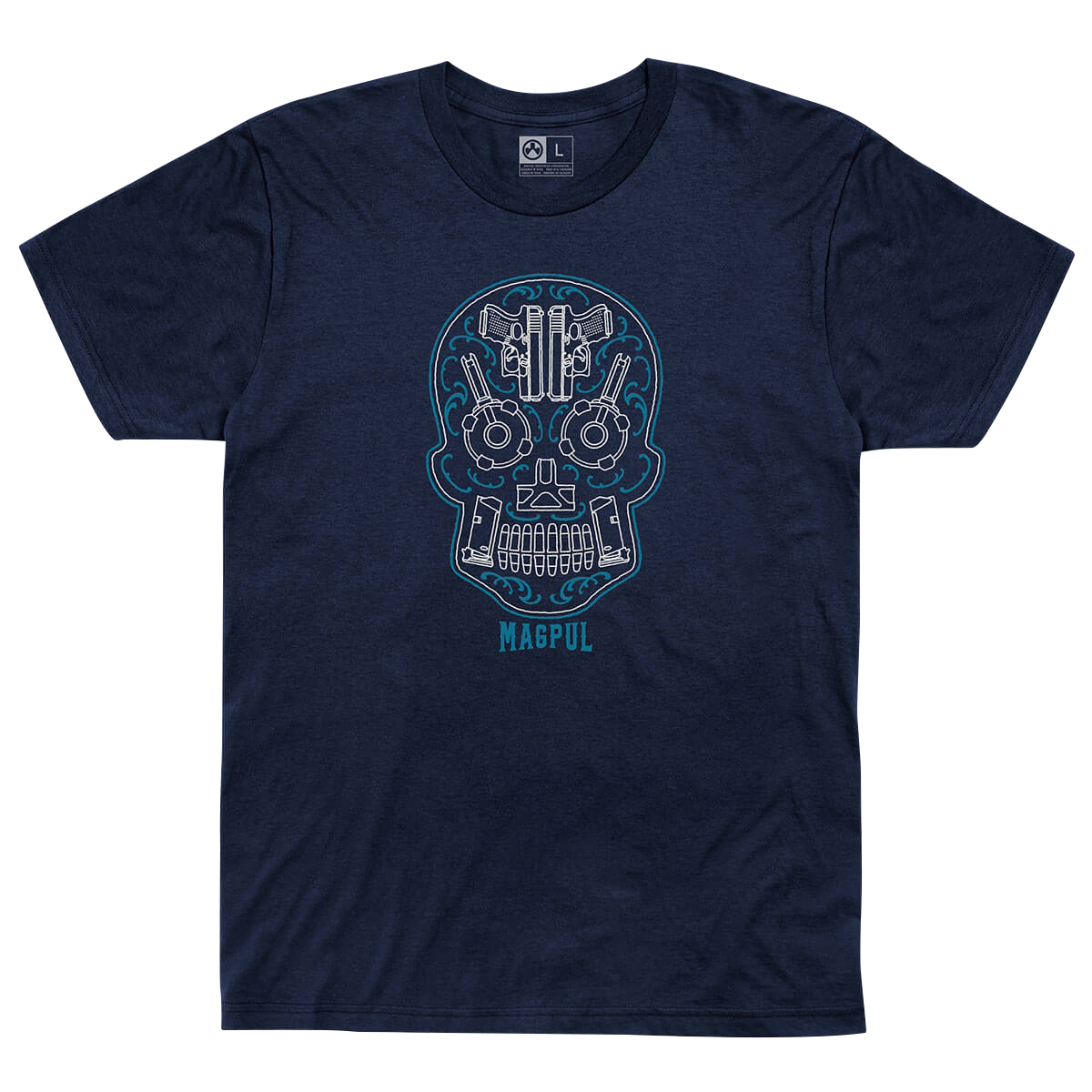 Magpul Industries Corp Sugar Skull, Magpul Mag1217-411-s   Sugar Skull   Shirt Sm Nvht