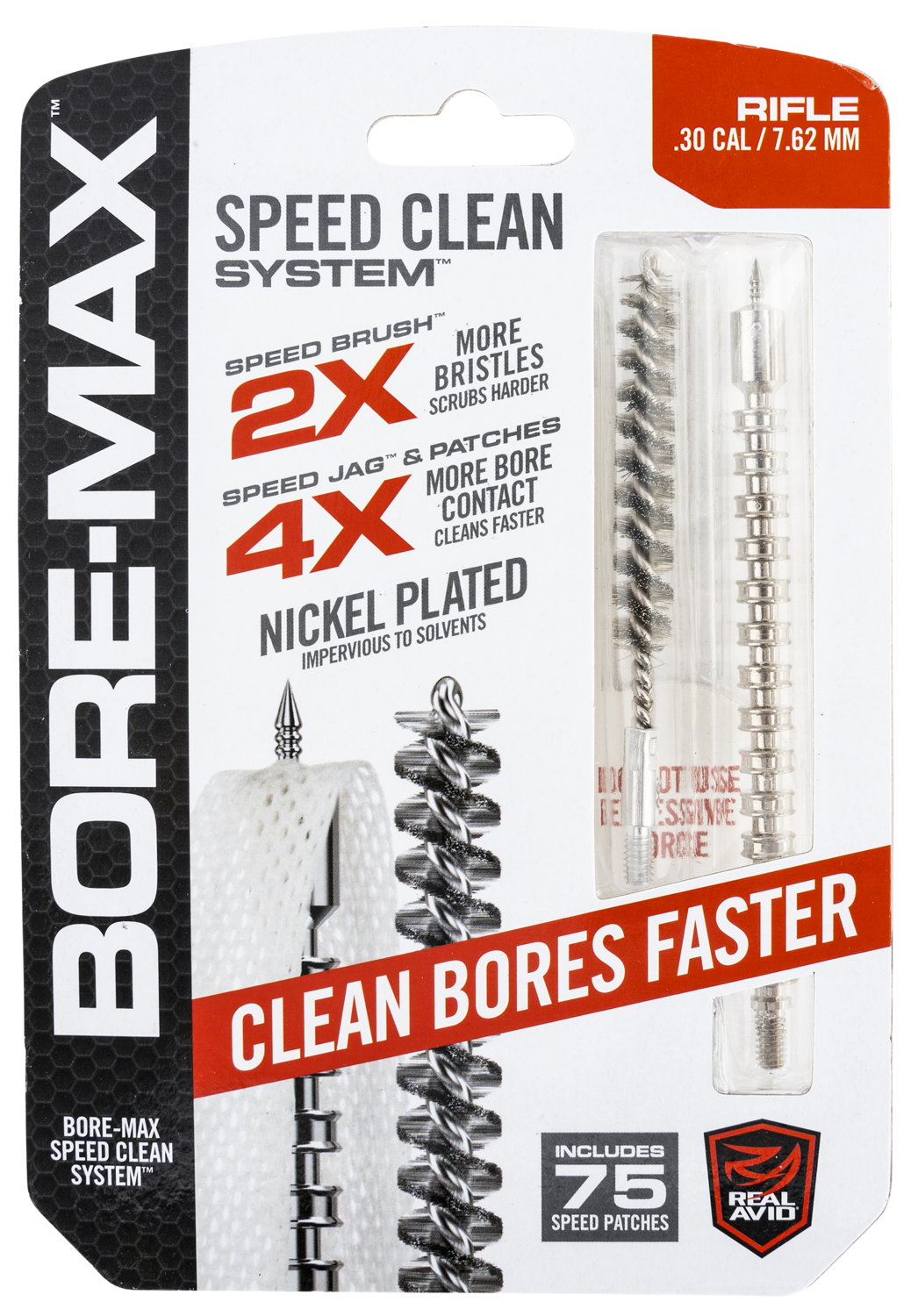 Real Avid/revo Bore-max, Avid Avbmset30    Speed Clean Upgrade Set .30/7.62