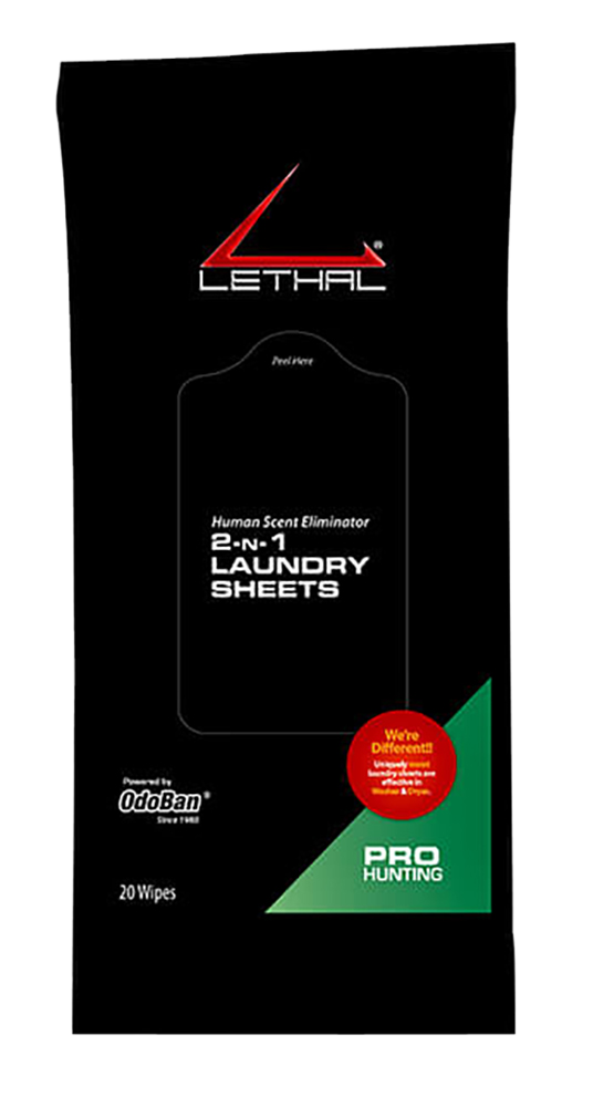 Clean Control/lethal Prod 2-n-1, Lethal 9685d6720w    2-n-1 Laundry Sheets 20pk