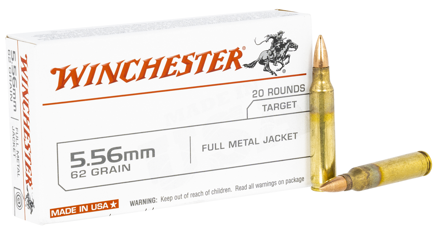 Winchester Ammo Usa, Win Usa5562    5.56       62 Fmj             20/50