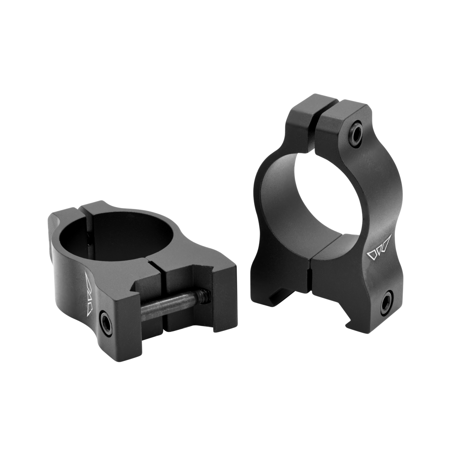 Warne Vapor, Warne V401m       Vapor 1 Inch  Medium Matte Rings
