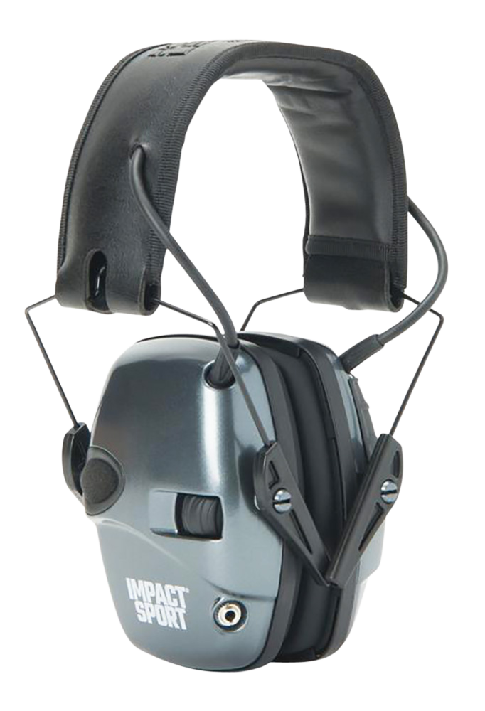 Howard Leight Impact Sport, How R02532  Impact Sport Gray/black Yth/adult Sm