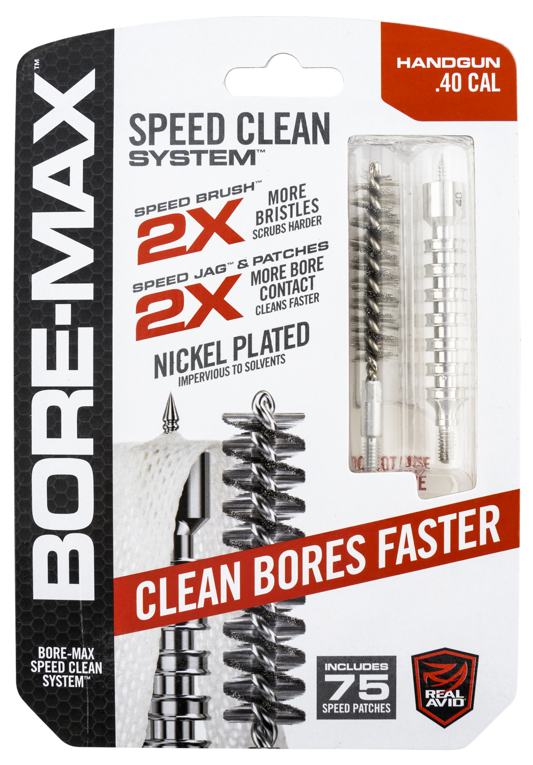 Real Avid/revo Bore-max, Avid Avbmset40    Speed Clean Upgrade Set .40