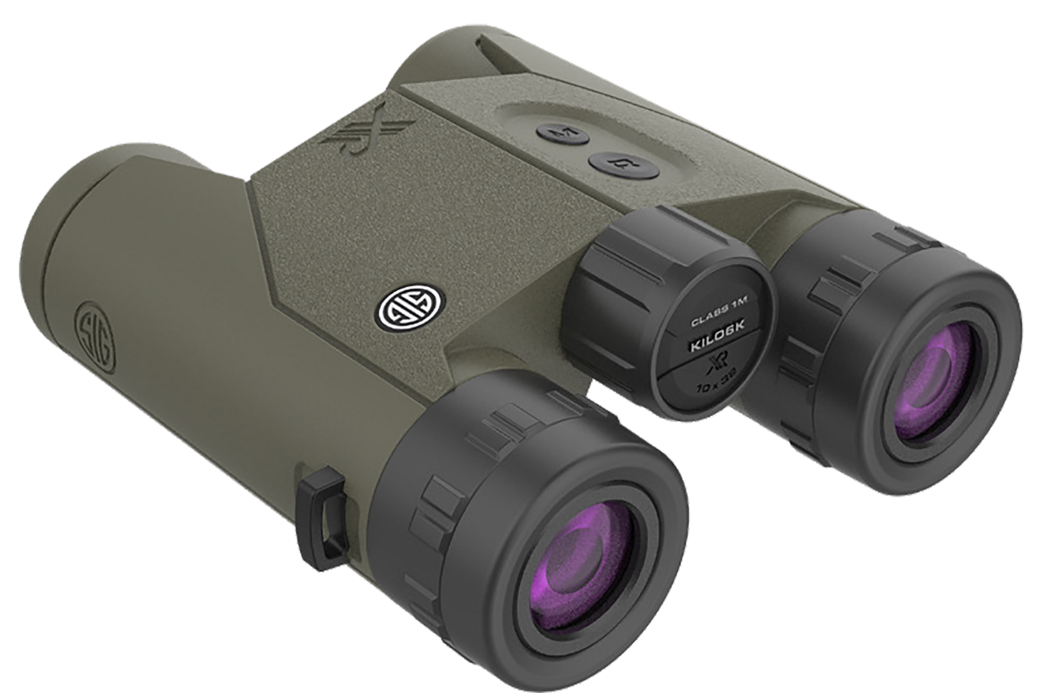 Sig Sauer Electro-optics Kilo6k Hd, Sig Sok6k104    Kilo6k Hd Lrf Bino 10x32mm Bdx Odg