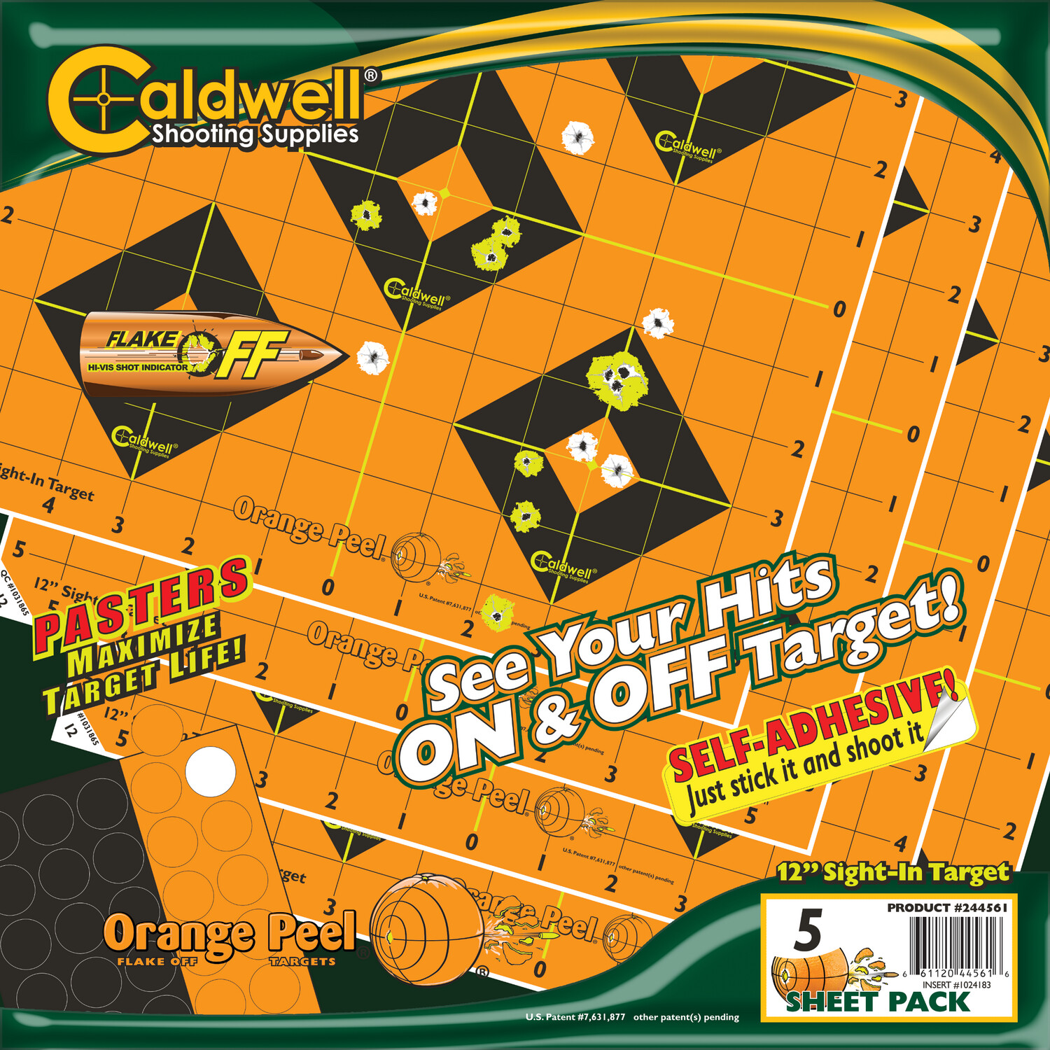 Caldwell Orange Peel, Cald 1166104   12in Sight In Target      5 Sheets