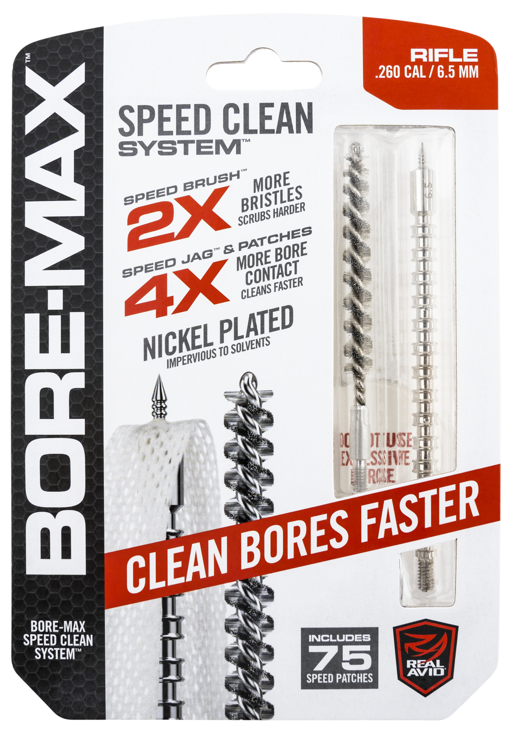 Real Avid/revo Bore-max, Avid Avbmset65mm  Speed Clean Upgrade Set 6.5mm