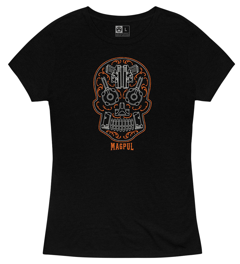 Magpul Industries Corp Sugar Skull, Magpul Mag1218-001-s   Sugar Skull Ld Shrt Sm  Blk