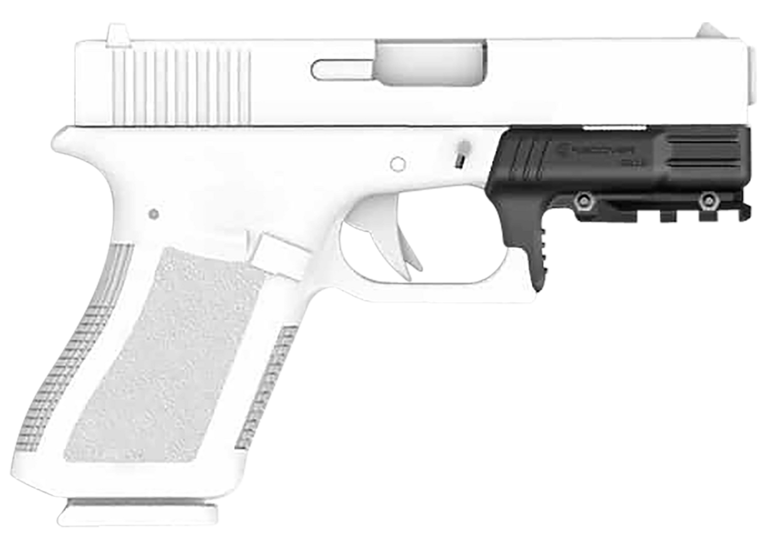 Recover Innovations Inc Rail Adapter, Rec Gr19l-01   Rail Glk 19/23 Gen 1 Gen 2