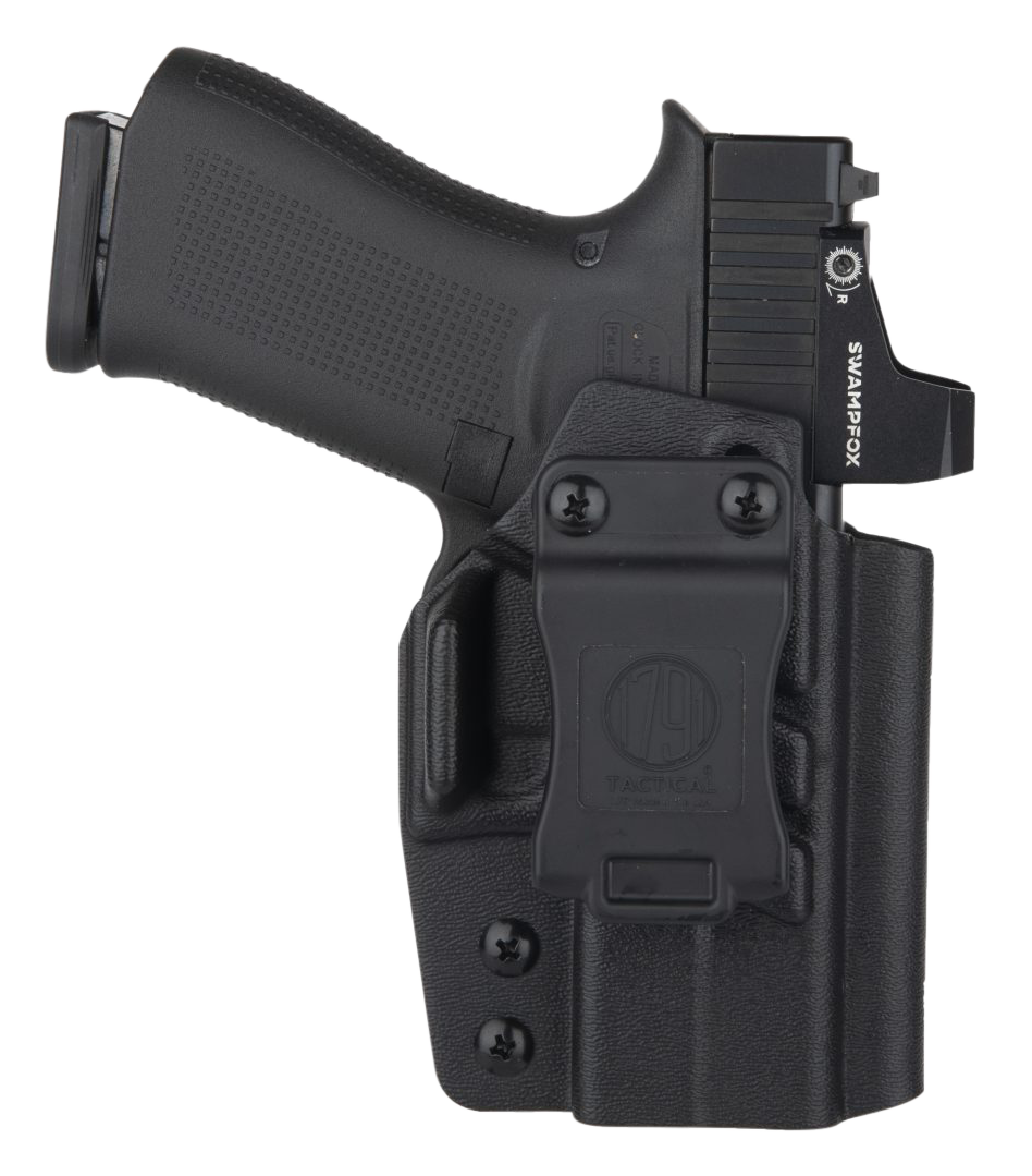 1791 Gunleather Tactical Kydex, 1791 Tac-iwb-g43xmos-blk-r Kydex Iwb  Glk43