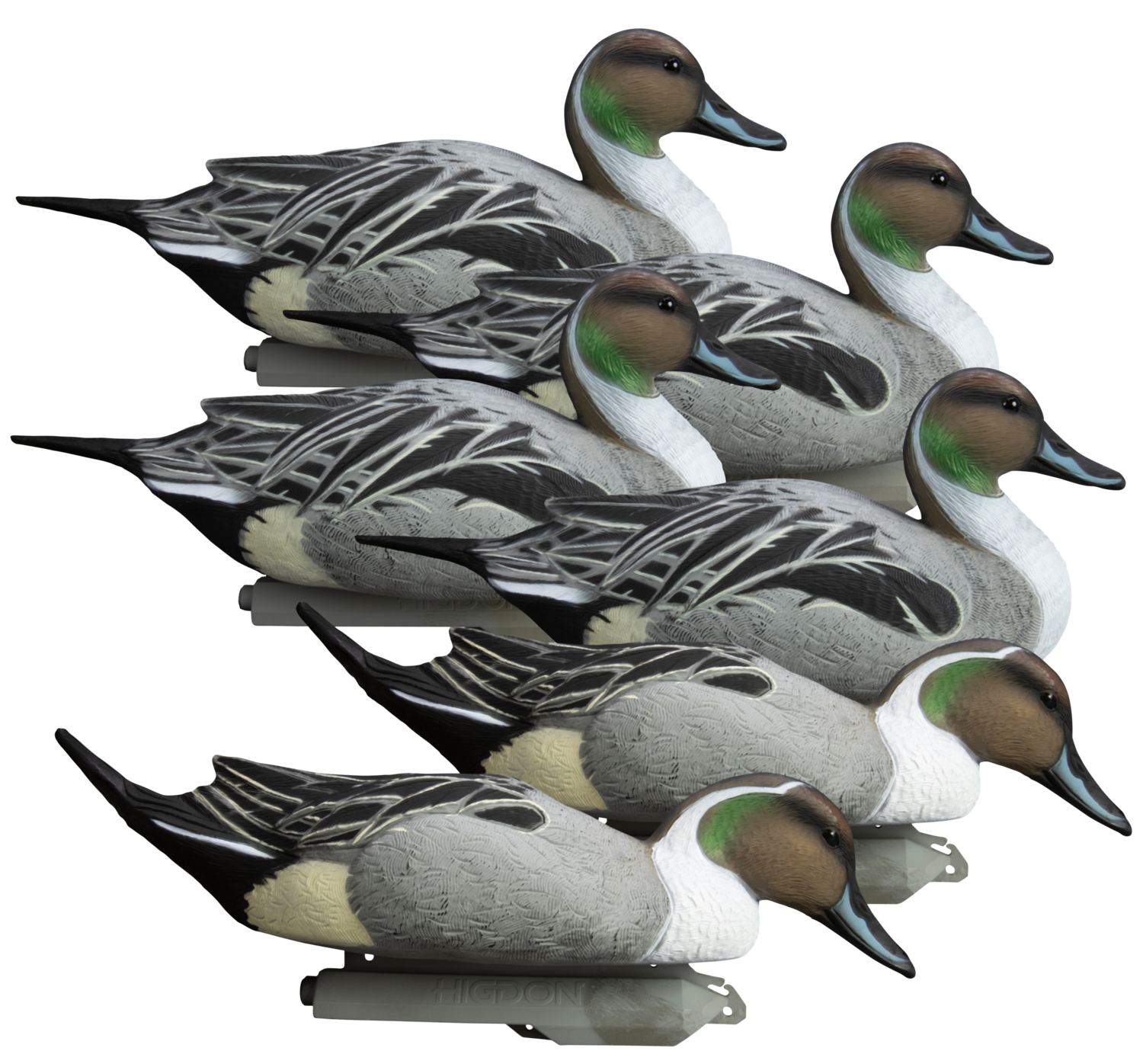 Higdon Decoys Battleship, Higdon 16544 Battleship Pintail Foam Fill      6pk