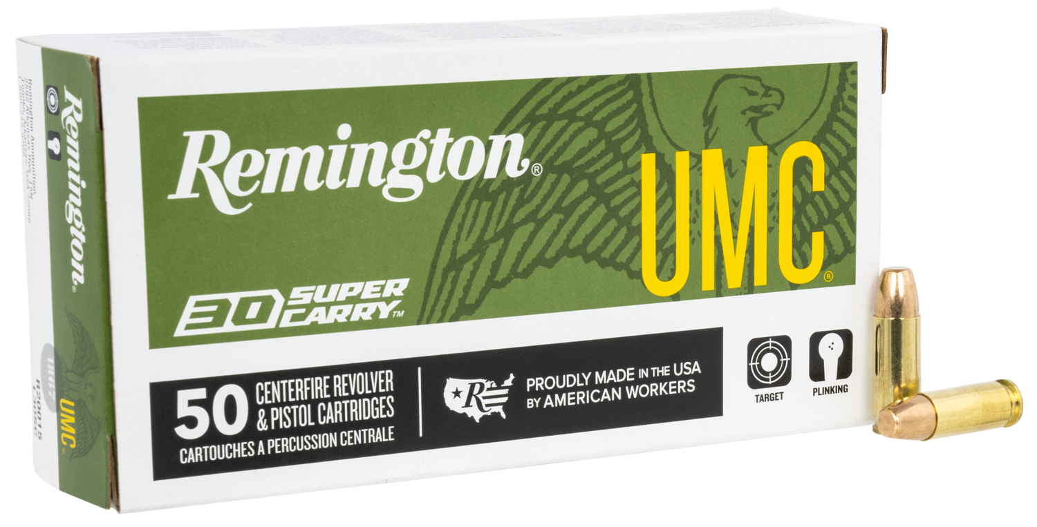 Remington Ammunition Umc, Rem R20015 L30sc    Umc 30supcar   100fmj    50/20