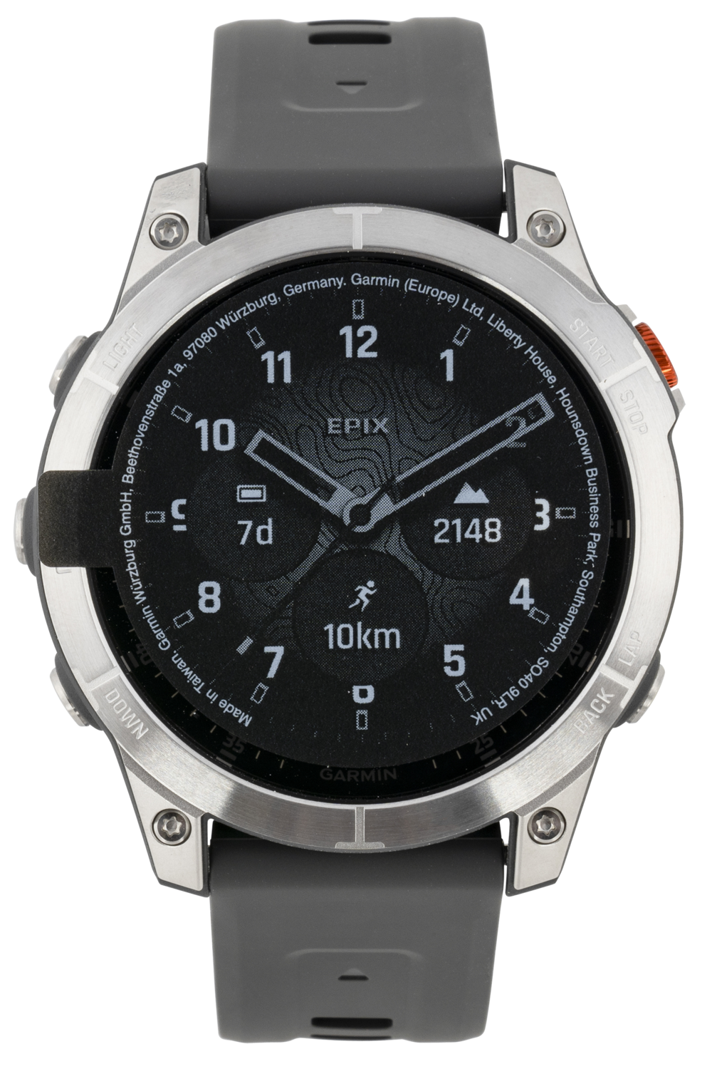 Garmin Epix, Gar 010-02582-00    Epix Gen2 Slate Steel    Ti