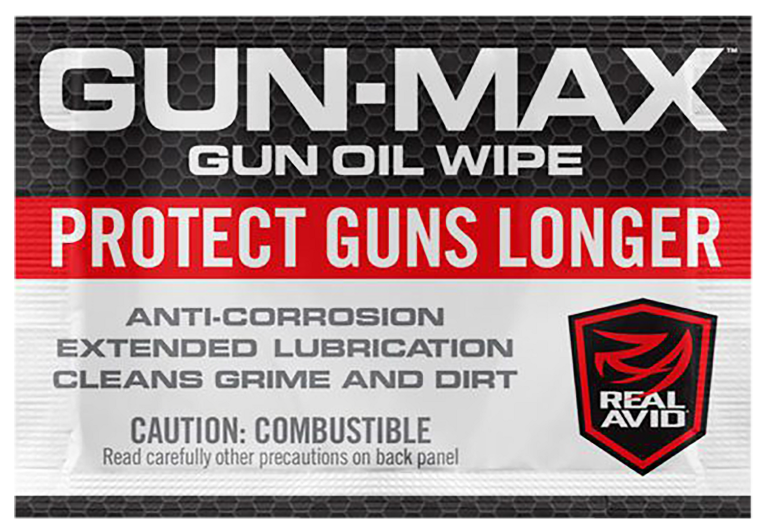 Real Avid/revo Gun-max, Avid Avgmw25      Gun Max Gun Oil Wipes 25 Pack