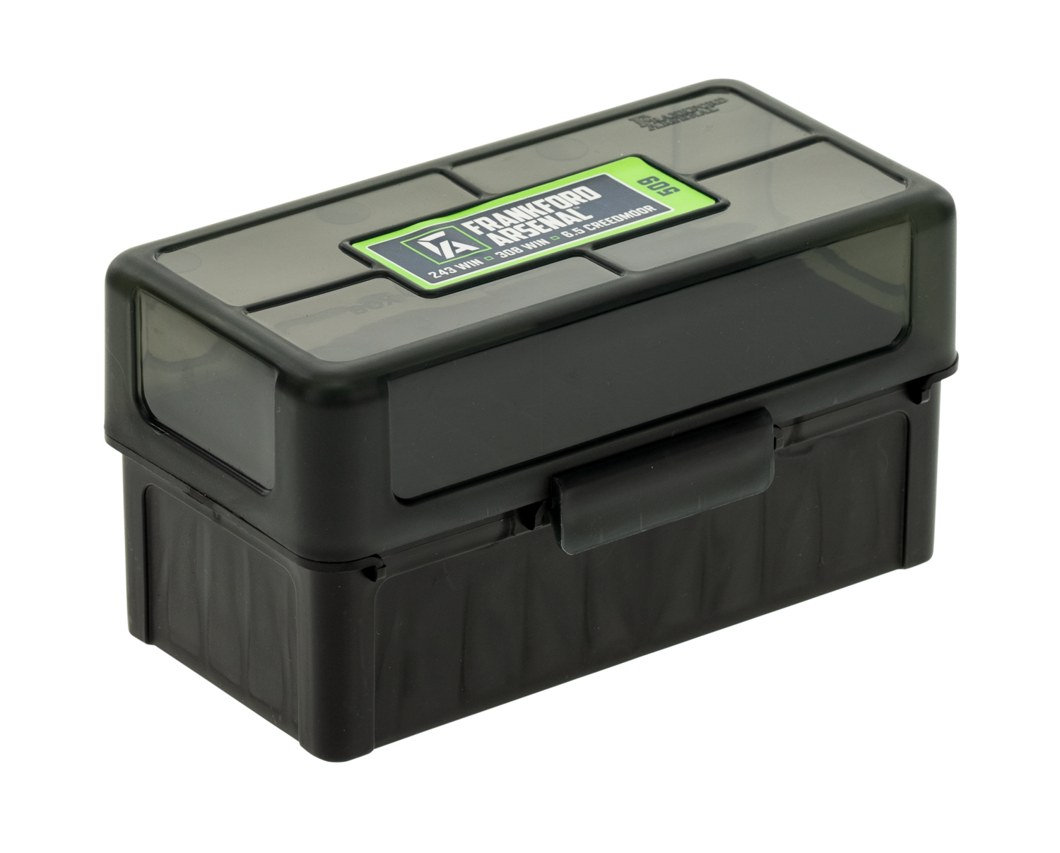 Frankford Arsenal Hinge-top, Frank 1083797  Hinge Top Ammo Box 25 380 9mm  100r