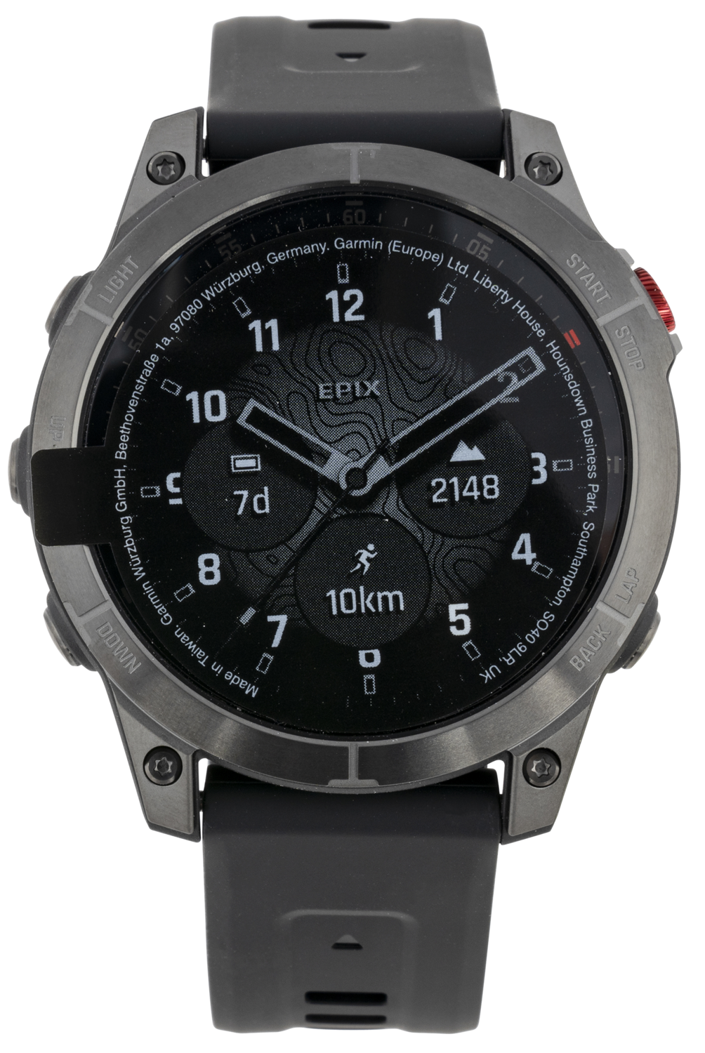 Garmin Epix, Gar 010-02582-10    Epix Gen2 Sapphire Black Ti