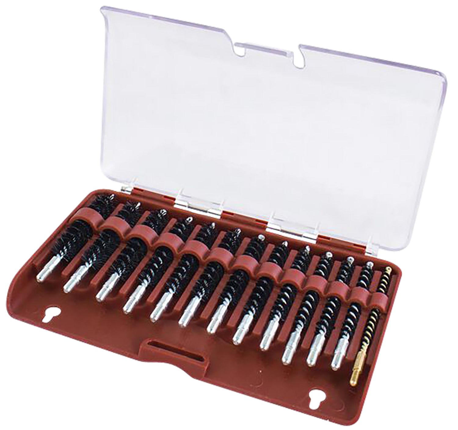 Tipton Bore Brush Set, Tipton 615333  Nyl Rfl Bore Bursh Set      13pc
