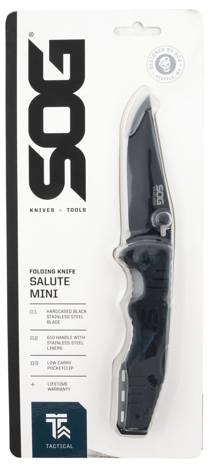 S.o.g Salute, Sog Ff1101-cp    Salute Mini Blk Oxide G10