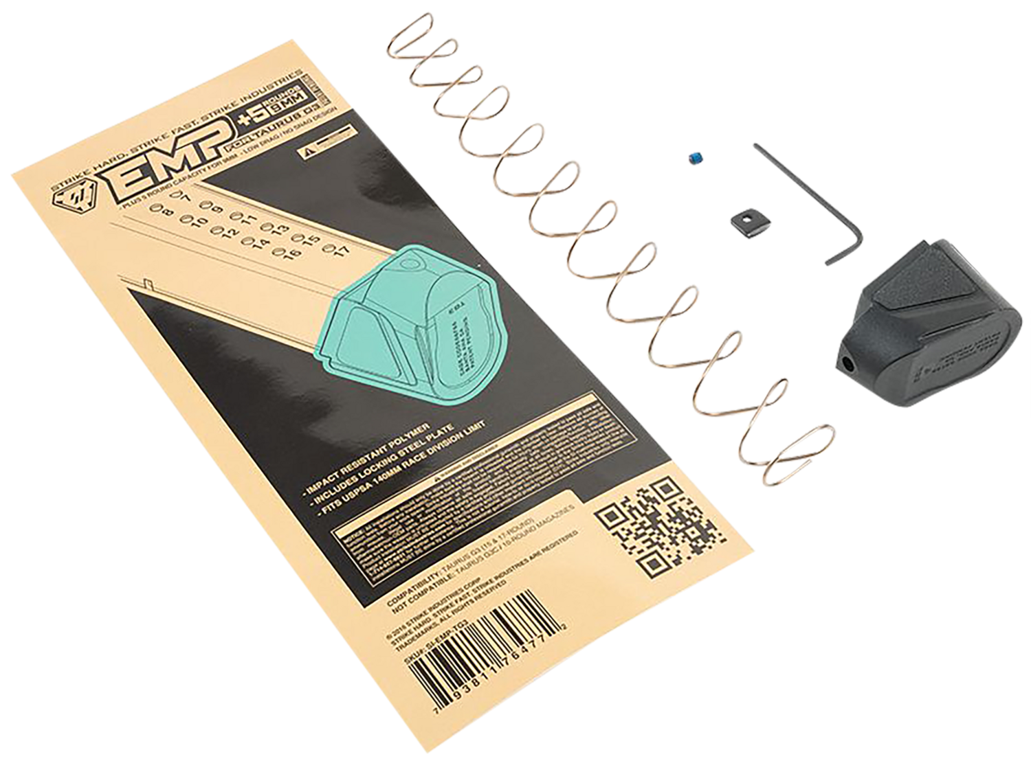 Strike Enhanced Magazine Plate, Si Emp-tg3            Enhanced Mag Plate Taurus G3