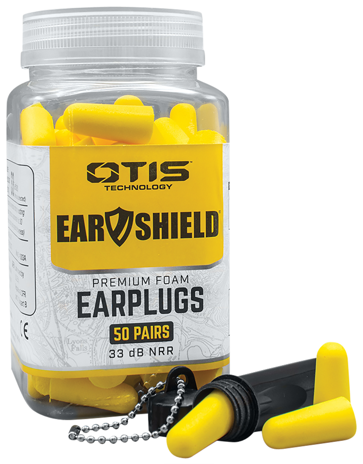 Otis Ear Shield, Otis Fg-esh-fpnc50 Earshld Plugs Wcarrier 50 Pairs
