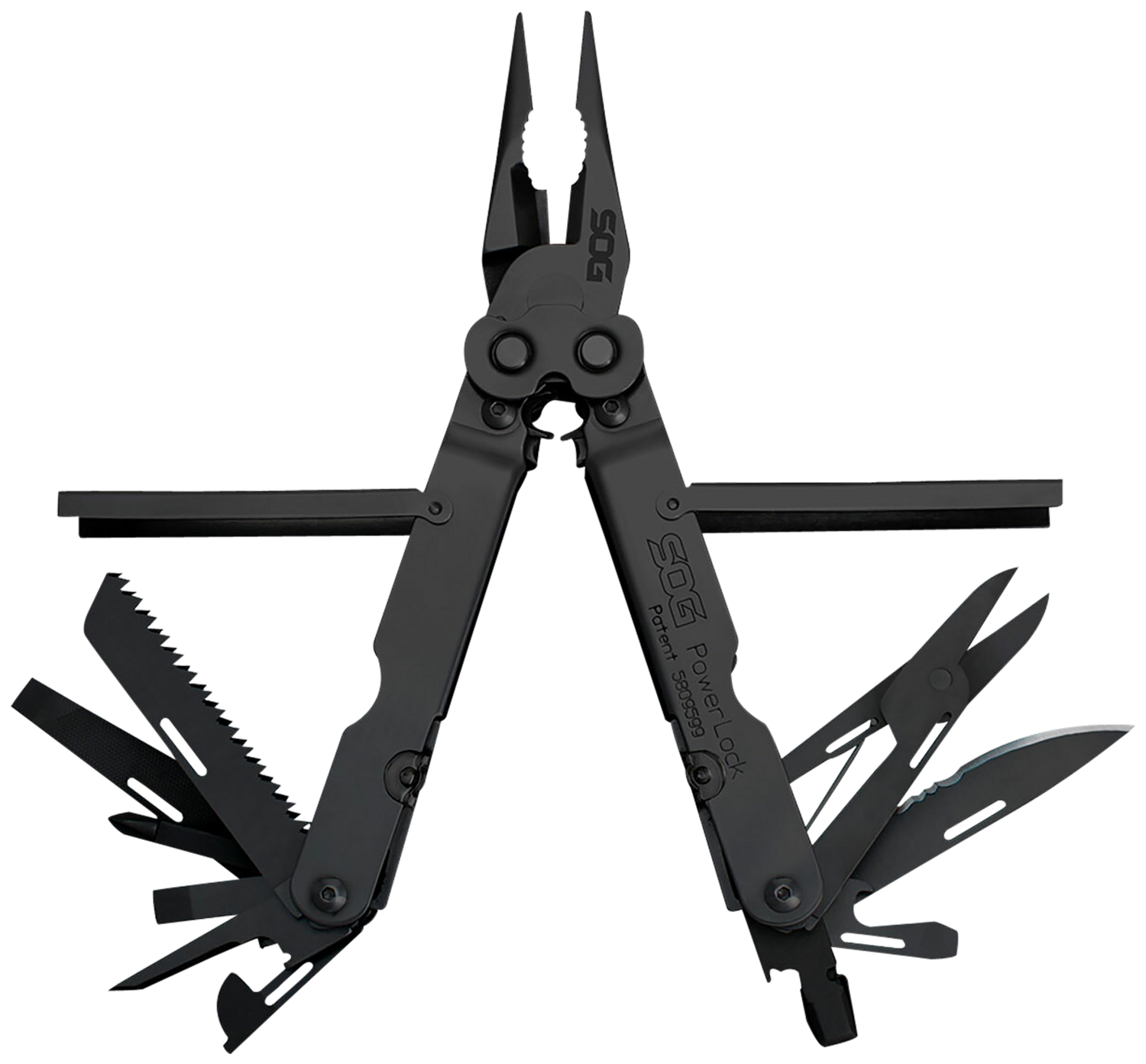 S.o.g Powerlock, Sog B61n-cp      Powerlck Eod Blk Oxde Nyln Sheath