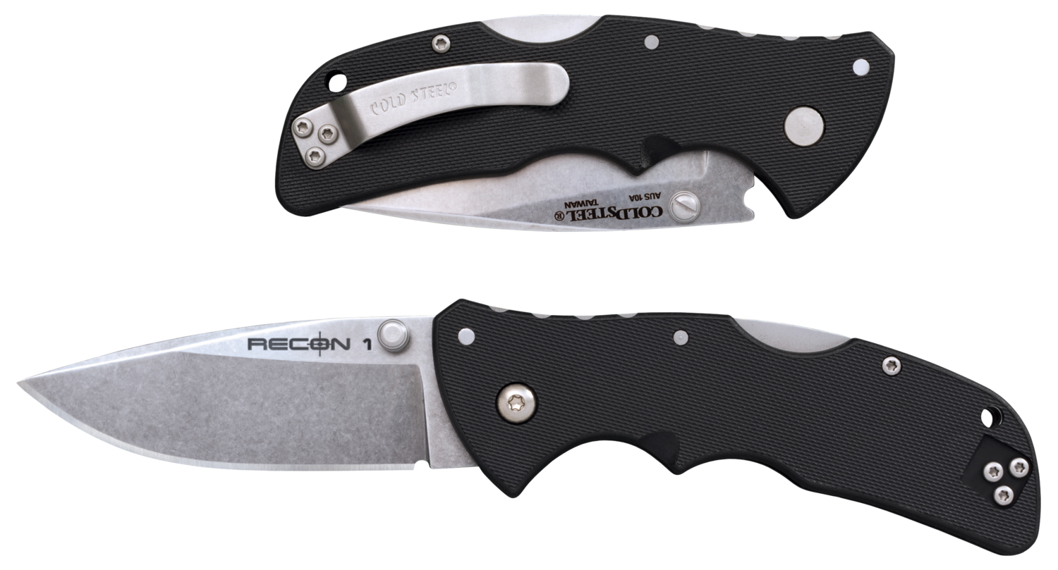 Cold Steel Recon, Cold Cs-27bas    Mini Recon 1 Spear Pt 3" Folder
