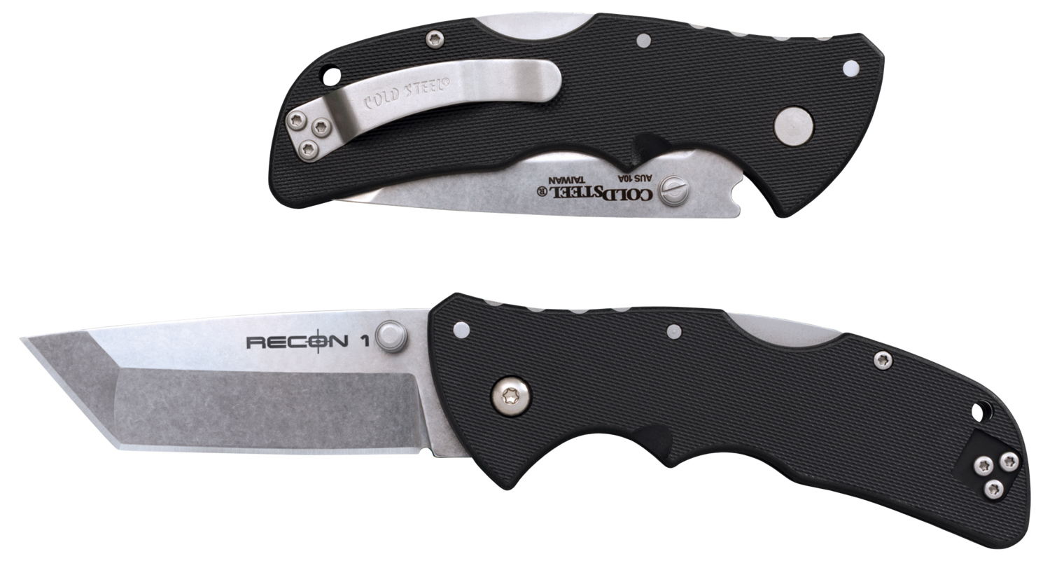Cold Steel Recon, Cold Cs-27bat    Mini Recon 1 Tanto Pt 3" Folder