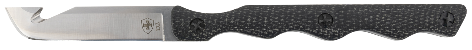 Templar Knife Neck, Temp Ntkb322  Neck Knife Black  D2 Drop Sillver