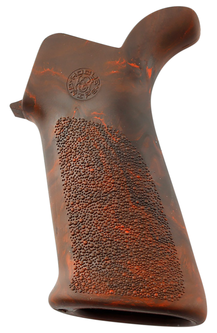 Hogue Overmolded, Hog 15431   Ar15 Beavertail    Grip Red Lava