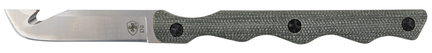 Templar Knife Neck, Temp Ntkg322  Neck Knife Od Green D2 Drop Sillver