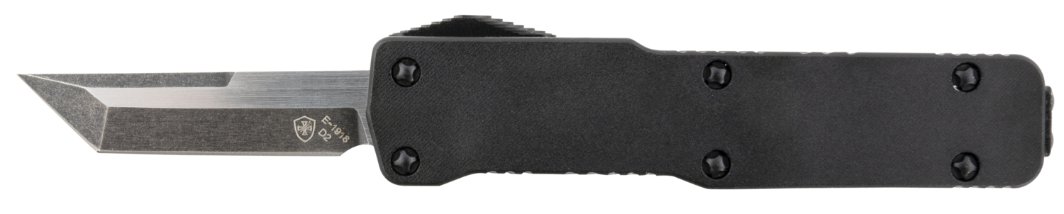 Templar Knife Premium, Temp Cabr221  Cali Blk Rubber Tanto Blk D2