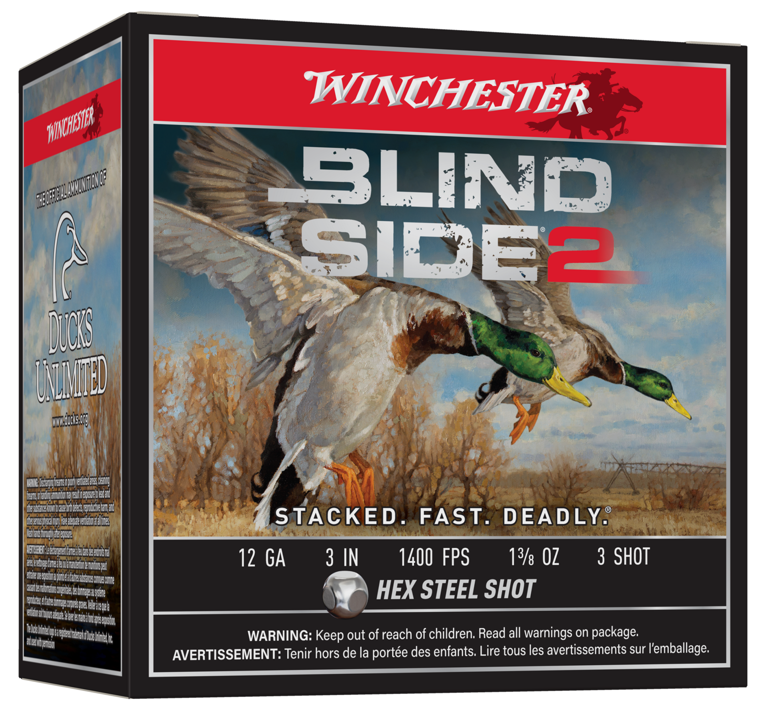 Winchester Ammo Blind Side 2, Win Xbs1233    Blindside 2  1 3/8            25/10