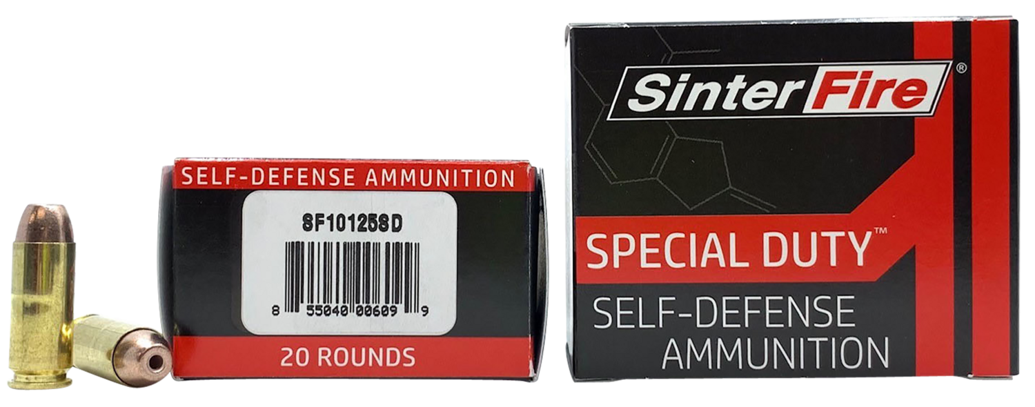 Sinterfire Inc Special Duty (sd), Sinterfire Sf10125sd  10mm 125gr.hollow Pnt  20/10